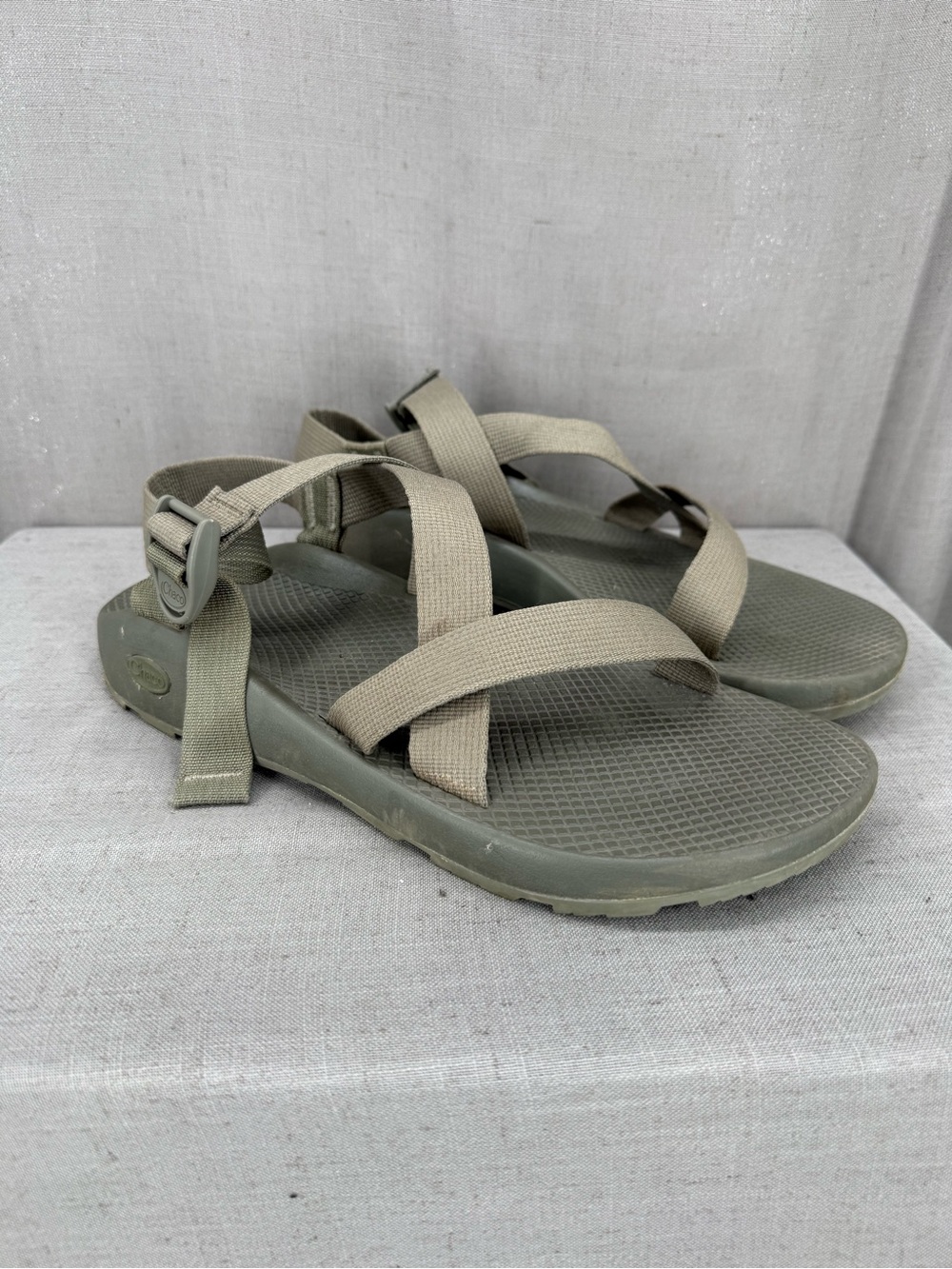 Chaco Mens 12 Z1 Classic Sandals Olive Green Sport Hiking Shoes
